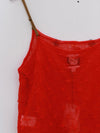 YANYAN KNITS 25 Spring/Summer BORLOR Camisole/Woven Lined Mini Skirt YYK-YYW25-0081-HONG Red Top